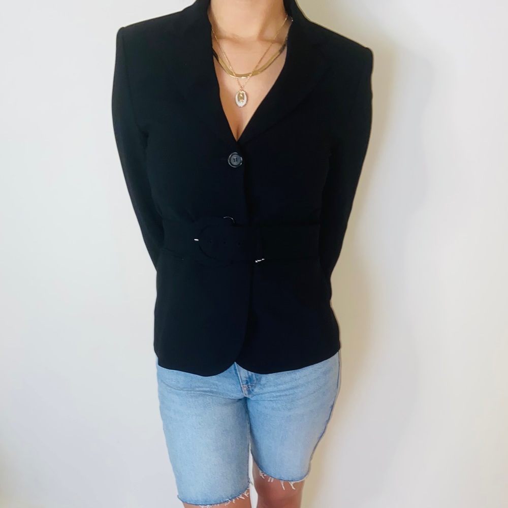 Zara blazer with belt